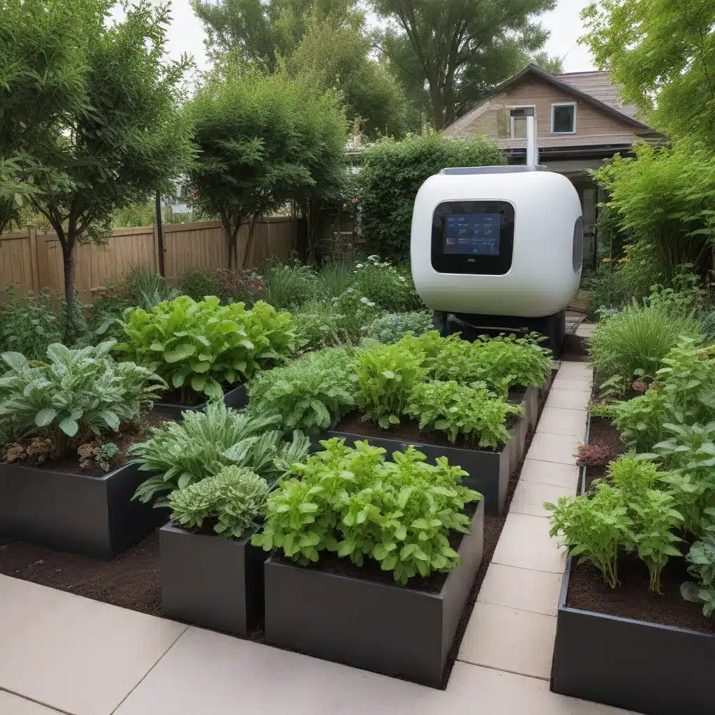 Automated Home Gardening for Sustainable Landscapes