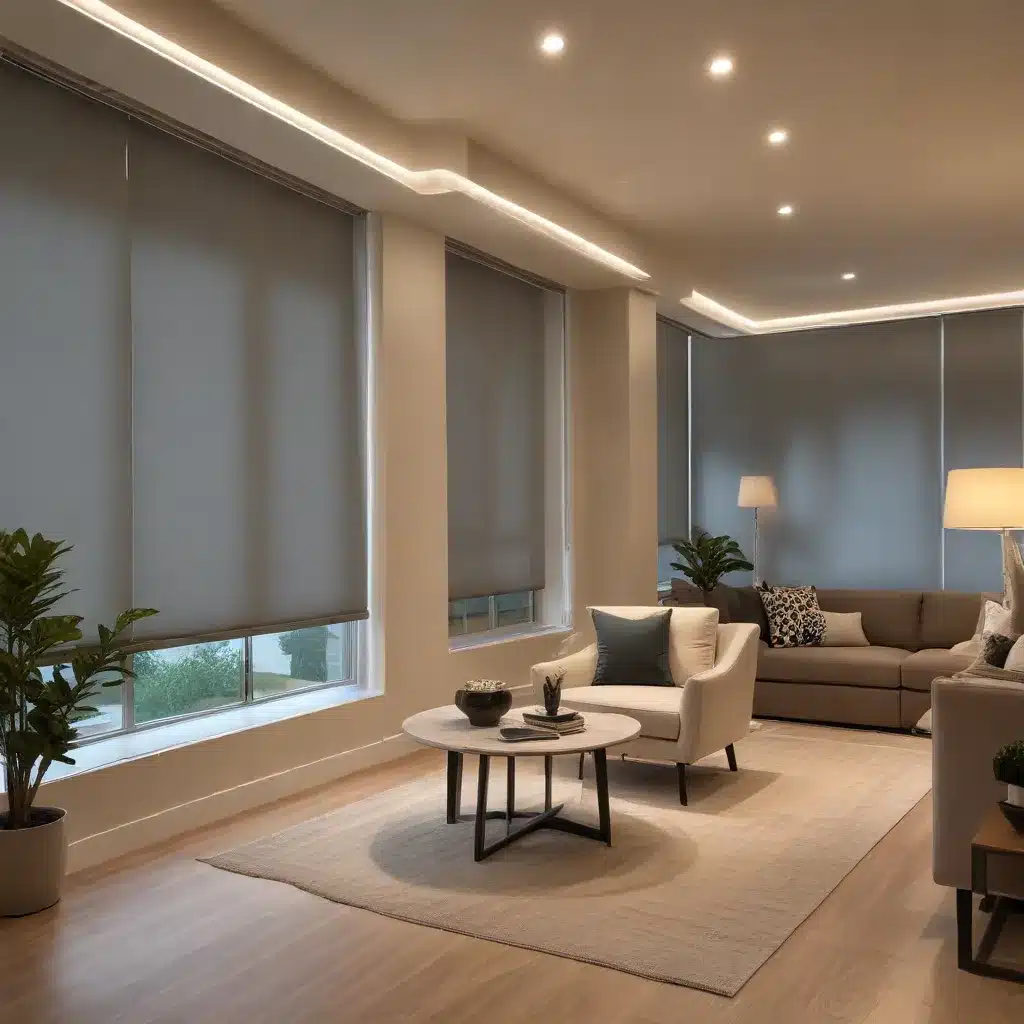 Automated Home Lighting and Shades for Ambiance