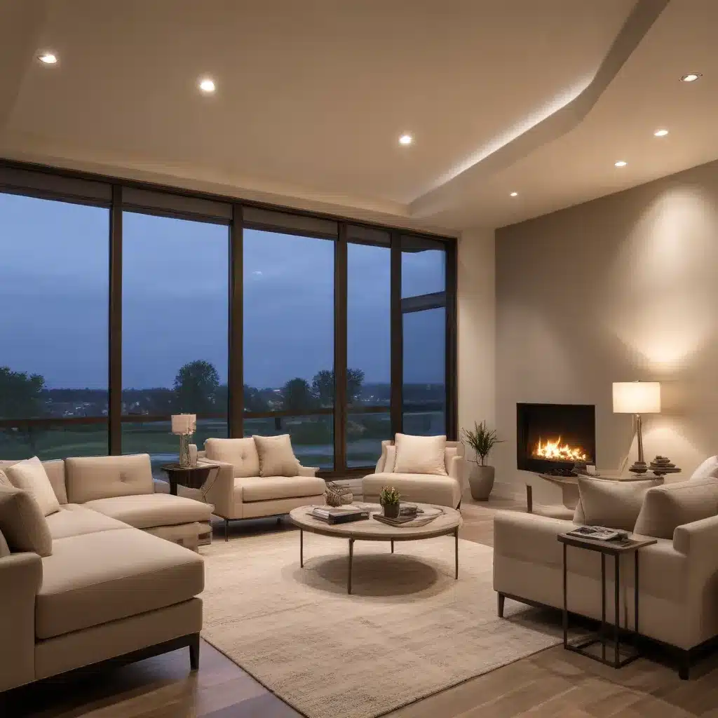 Automated Home Lighting and Shades for Customized Ambiance and Comfort