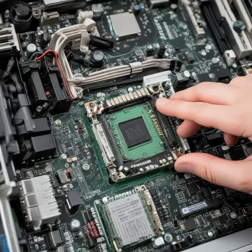 Diagnosing and Replacing Faulty Motherboard Components