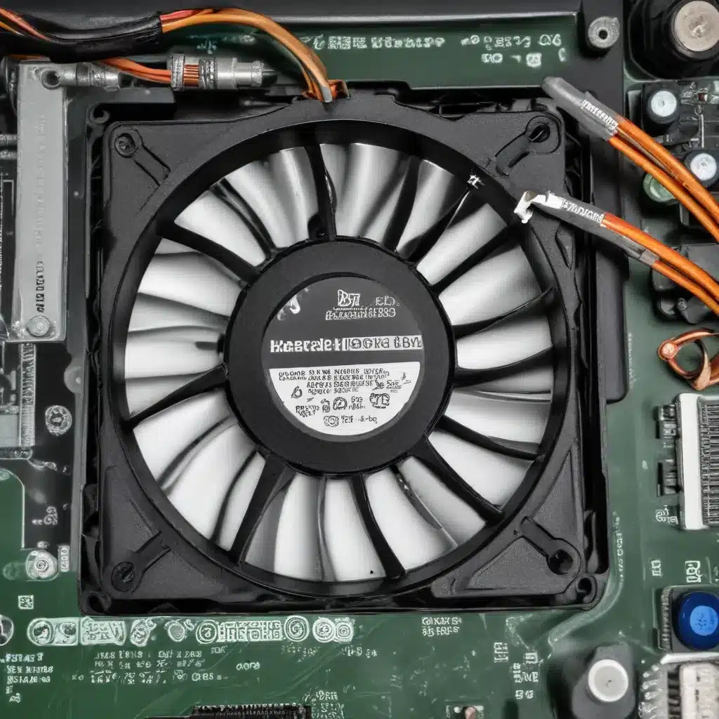 Fixing Faulty Laptop Cooling Fans and Heatsinks