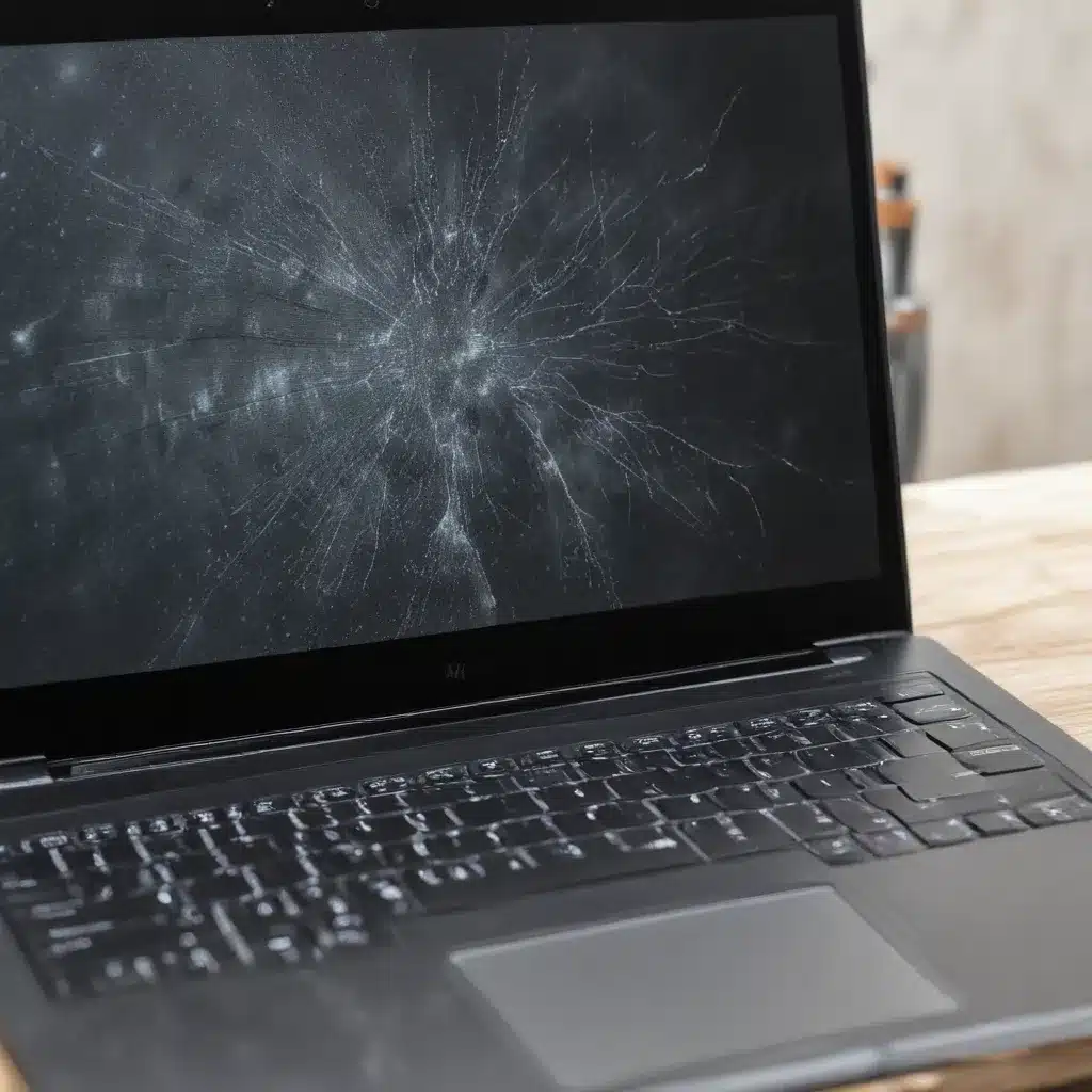 Fixing Laptop Screen Issues – Flickering, Discoloration, Cracks