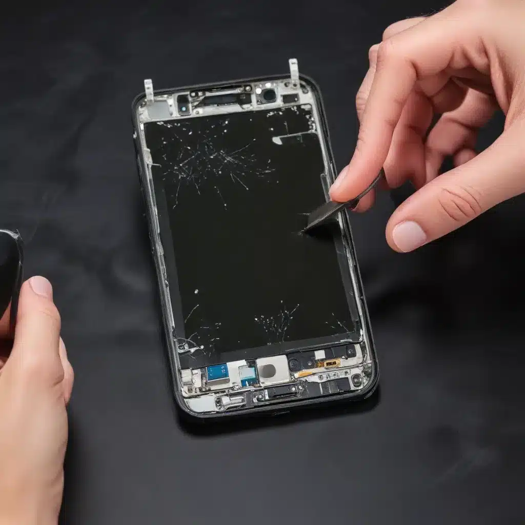 Fixing a Smartphone with a Damaged Touchscreen