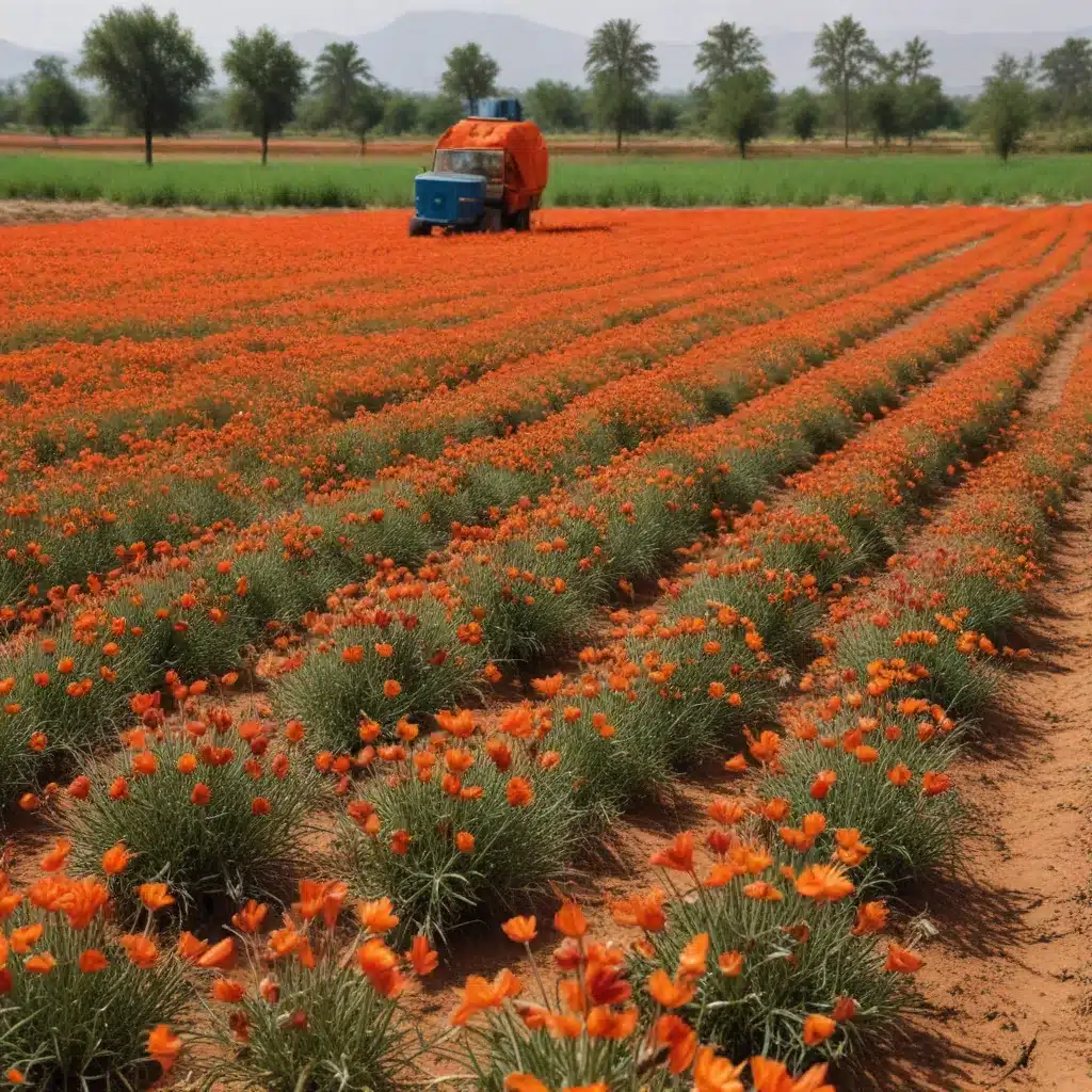 Internet of things (IoT) based saffron cultivation system in India