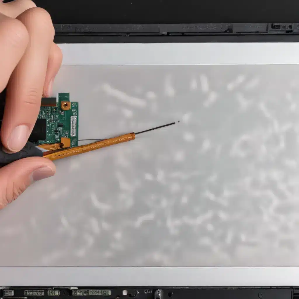 Laptop Display Cable Repair: Fixing Flickering or Distorted Screens