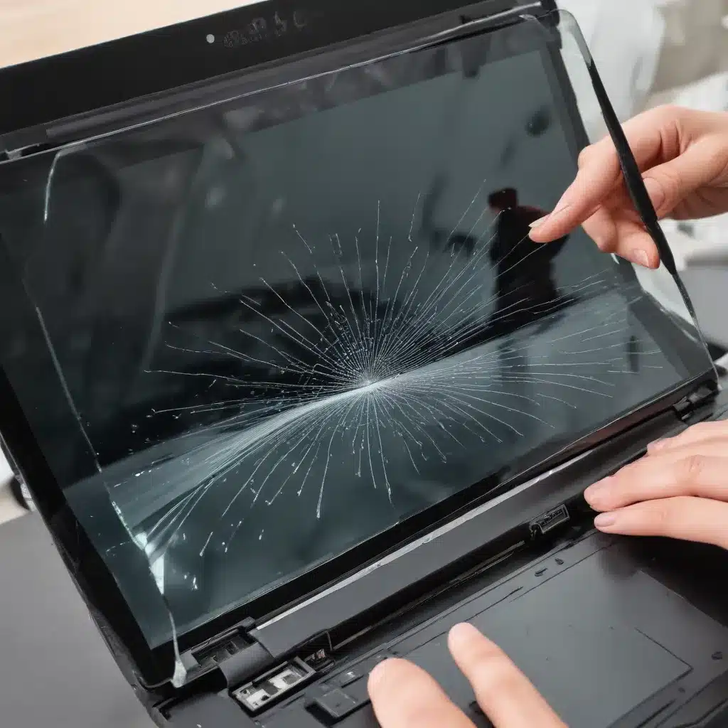 Laptop Touchscreen Glass Replacement: Repairing Cracked or Damaged Displays