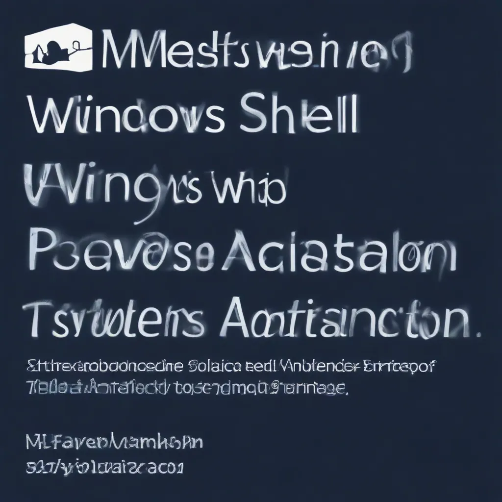 Mastering Windows PowerShell for Advanced System Administration