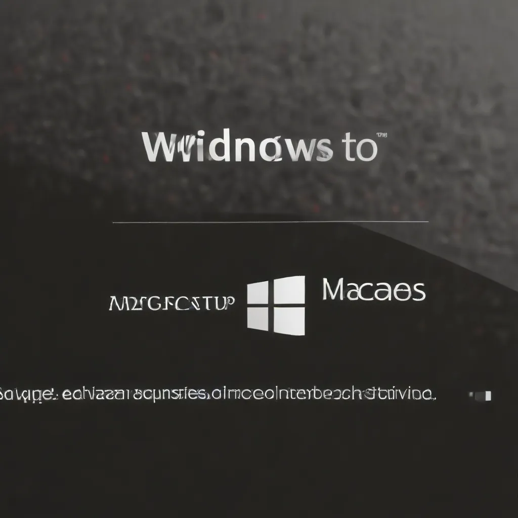 Migrating Data and Applications from Windows to macOS: A Comprehensive Step-by-Step Guide