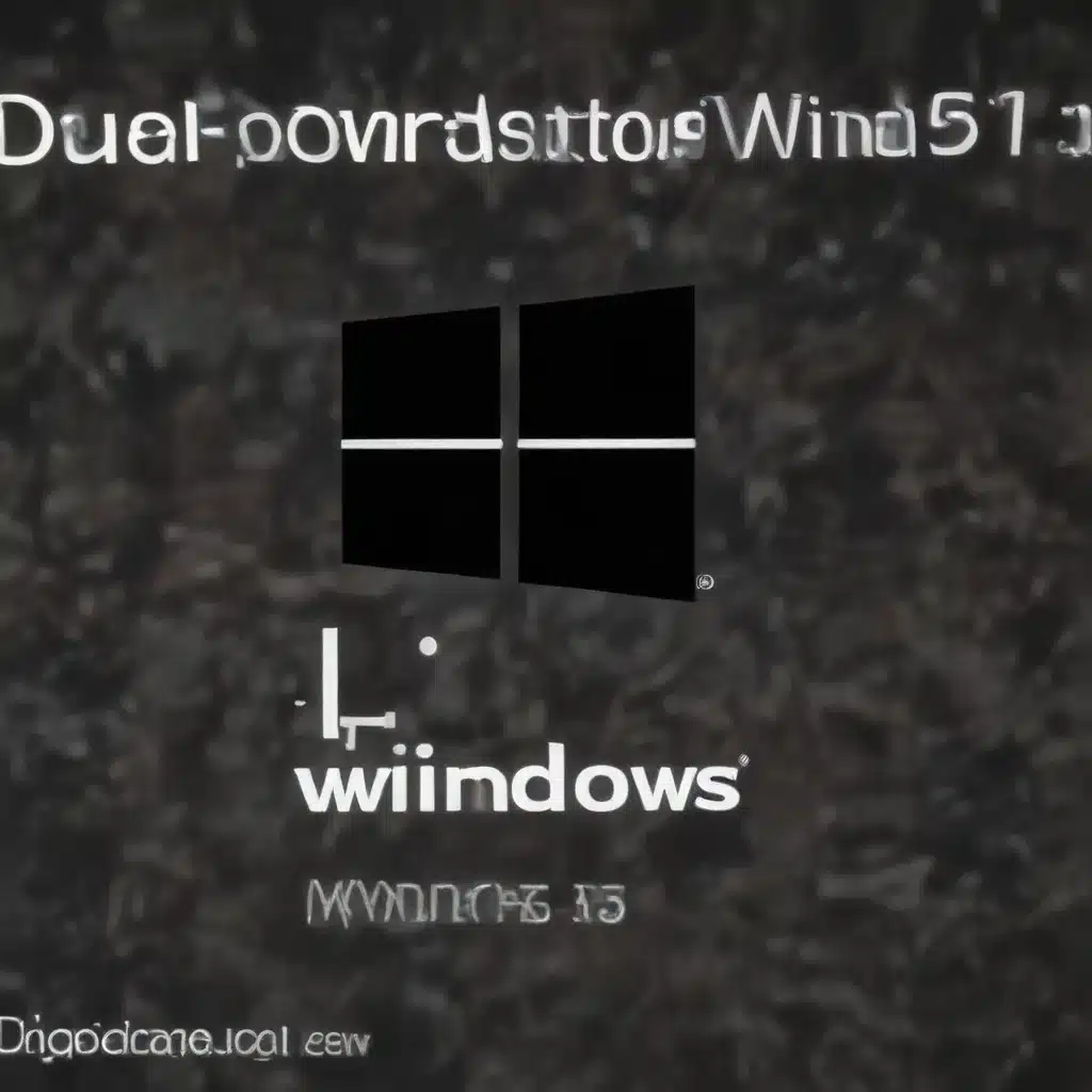 Navigating the Complexities of Dual-Booting Windows and Linux Distributions