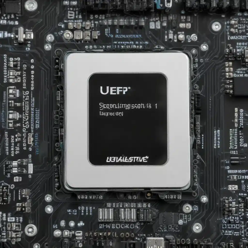 Navigating the Complexities of Firmware Updates and UEFI/BIOS Settings