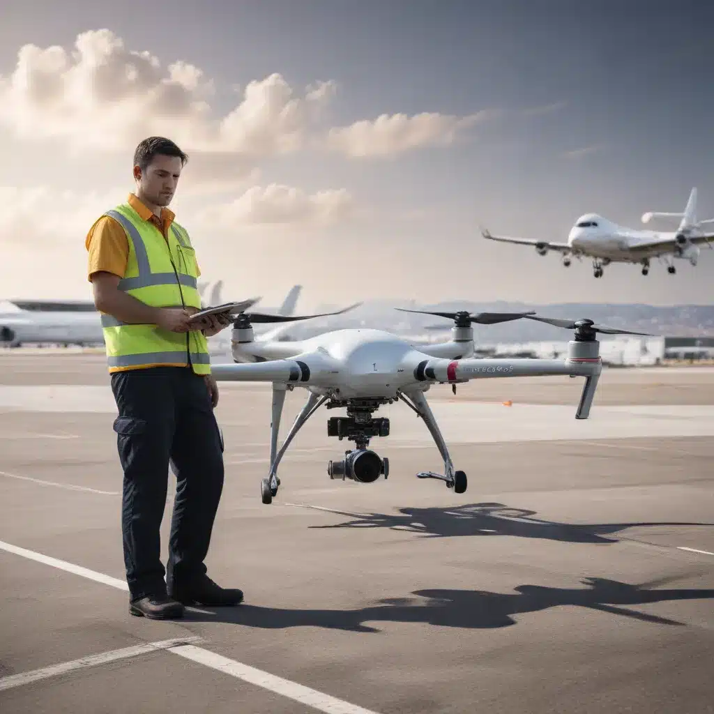 Next-Gen Remote Airport Maintenance: UAV-Guided Inspection and AI-Powered Diagnostics