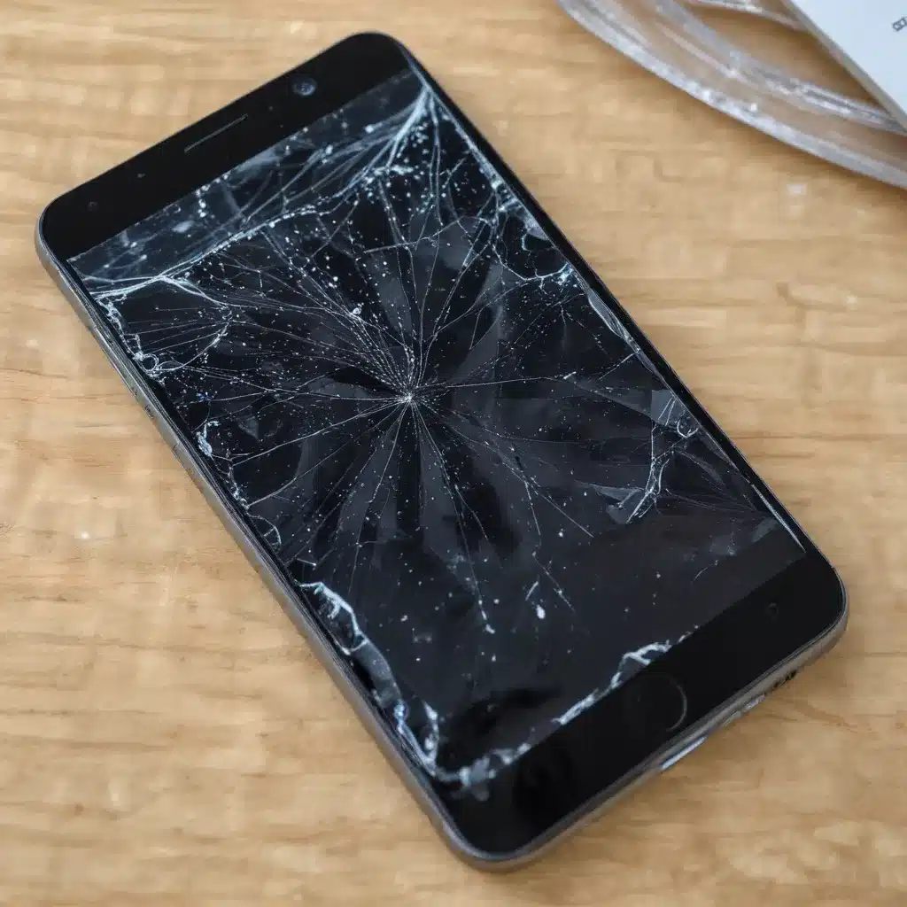 Recovering Data from a Broken Smartphone Display