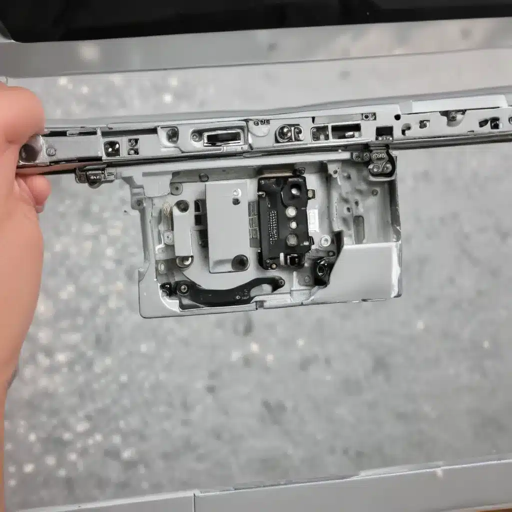 Repairing Broken or Damaged Laptop Hinges and Chassis