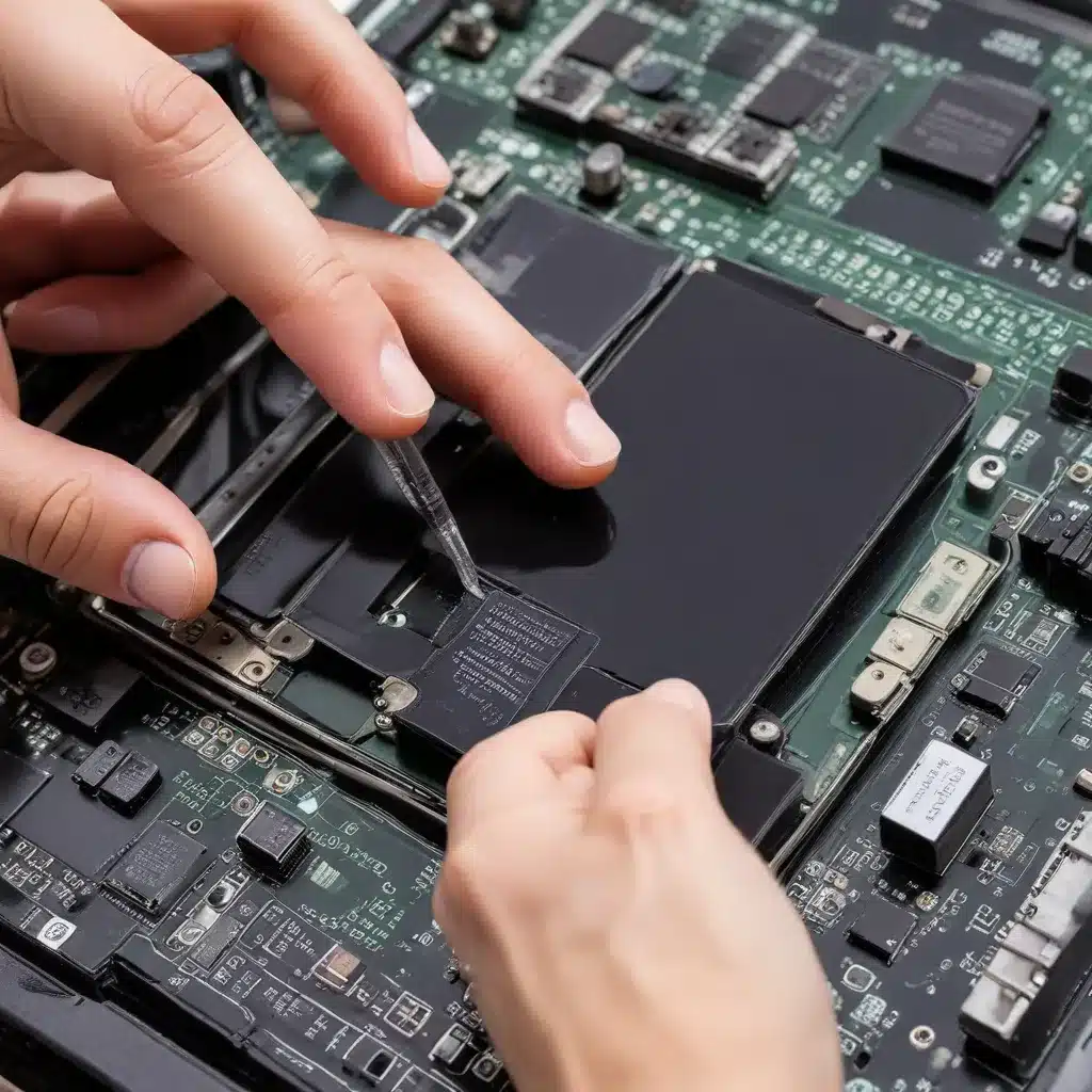 Repairing Liquid Damage to Electronic Devices