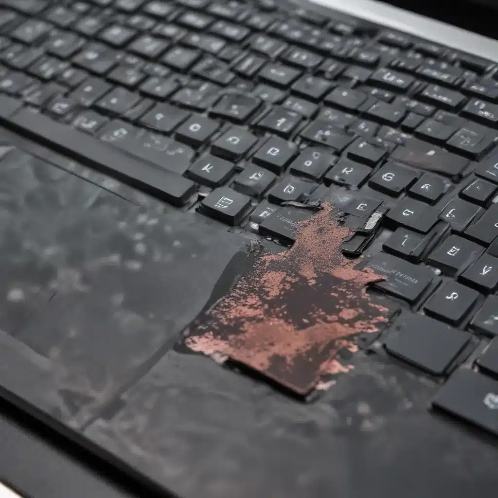 Repairing Liquid Damage to Laptops, Tablets, and Smartphones