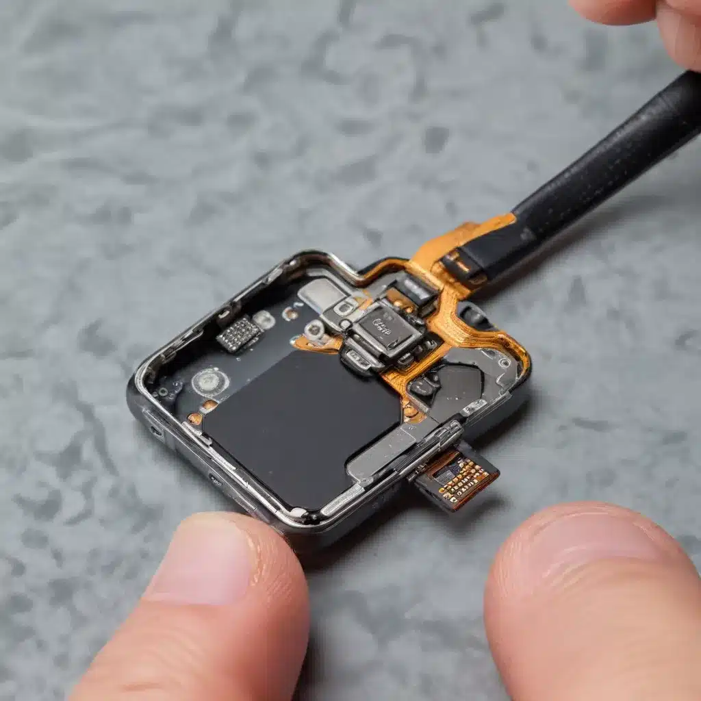 Repairing a Broken Smartphone Home Button Flex Cable