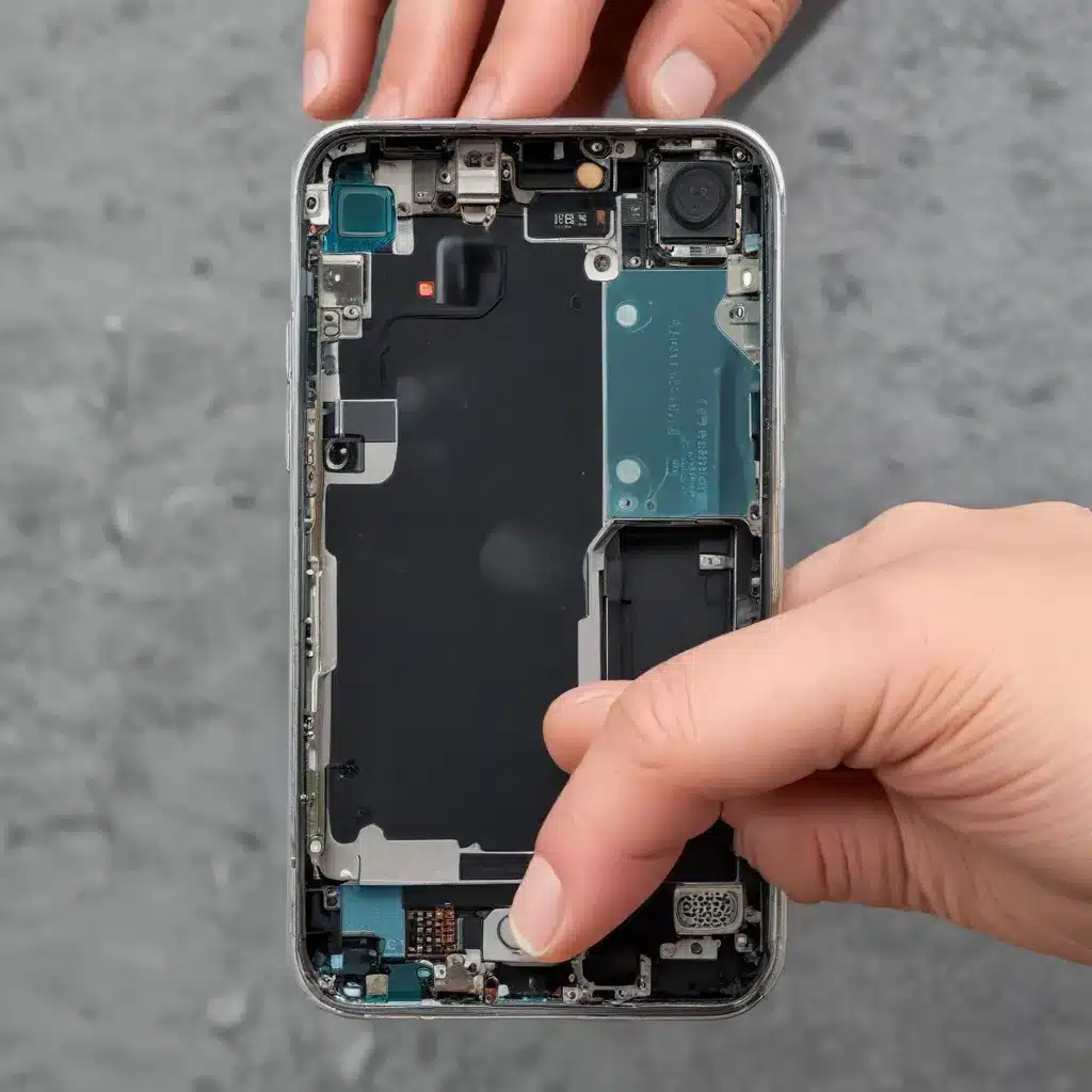 Repairing a Broken Smartphone Volume Button