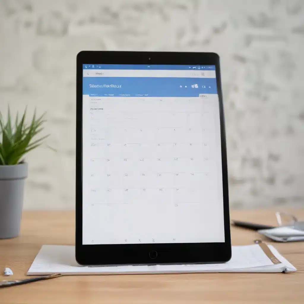 Restoring Deleted Calendar Events and Reminders from Productivity Apps on Tablets and Laptops