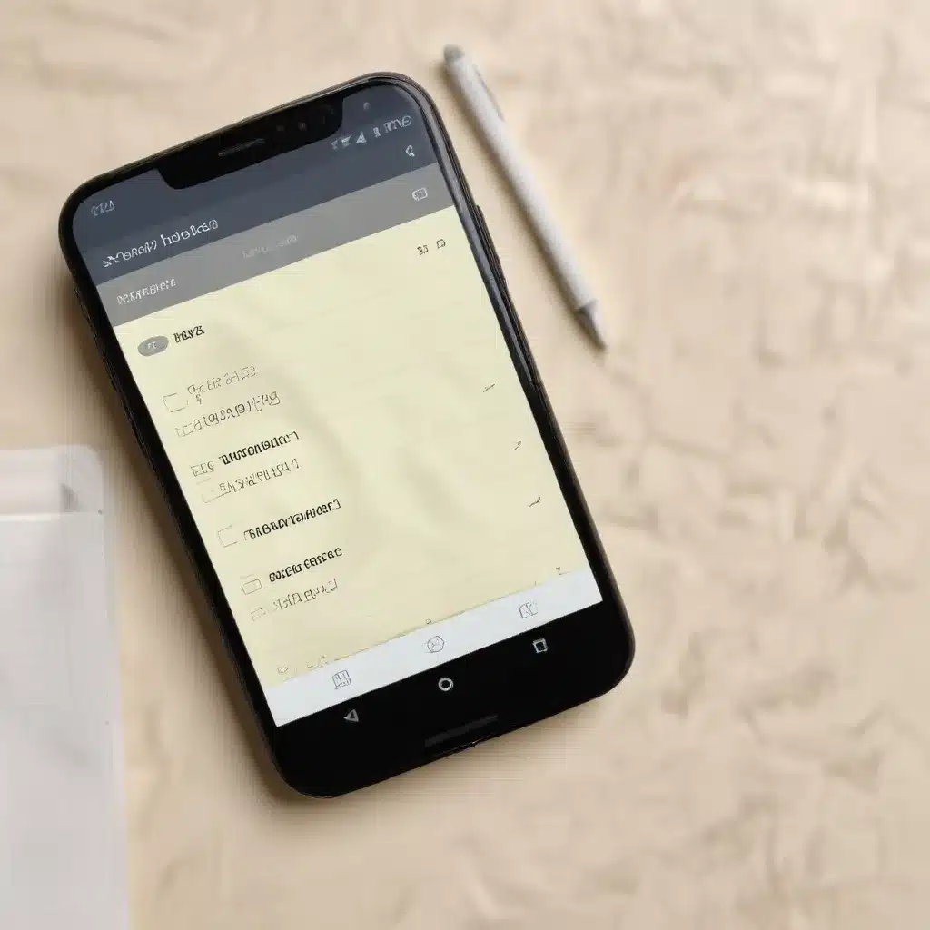 Restoring Deleted Notes and To-Do Lists from Productivity Apps on Smartphones