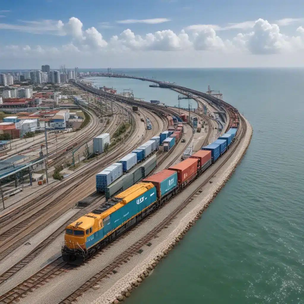 Toward an Efficient Sea-Rail Intermodal Transportation System