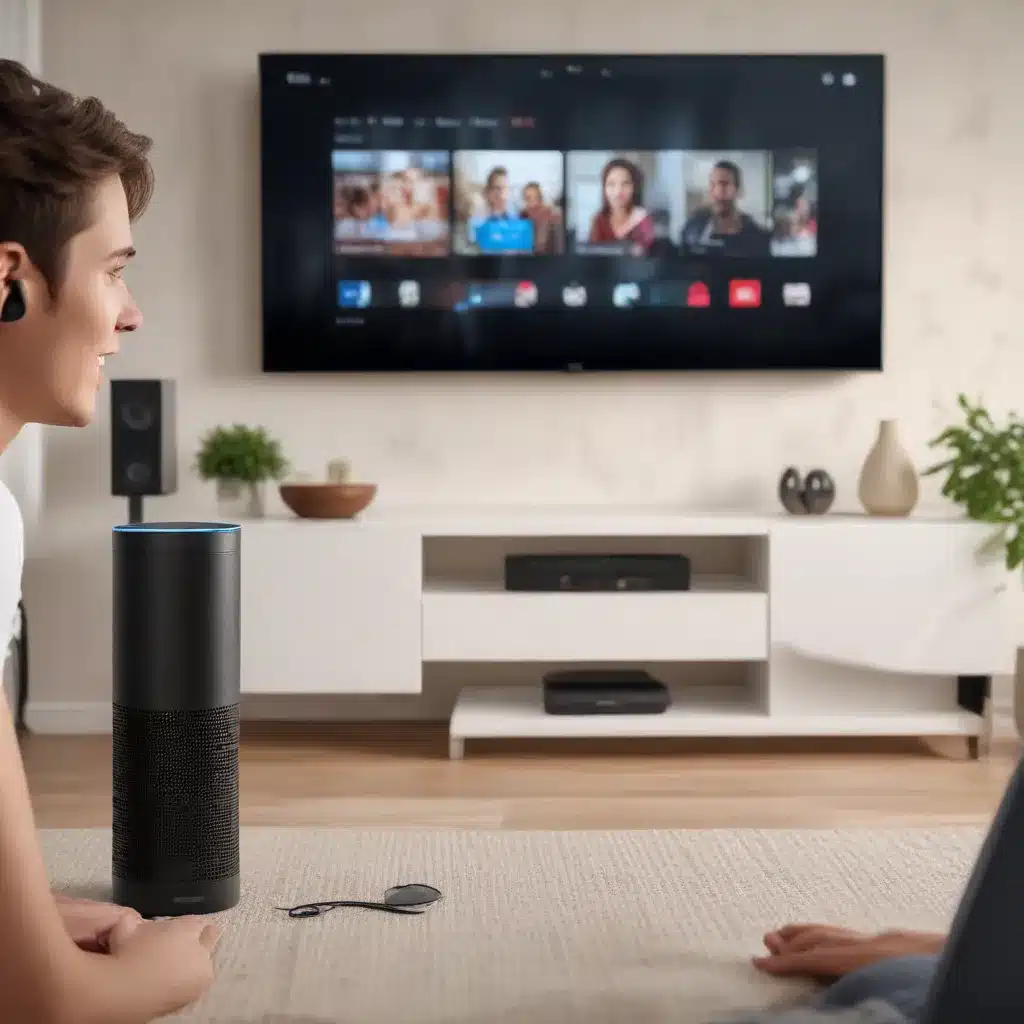 Voice-Controlled Home Entertainment for Convenience