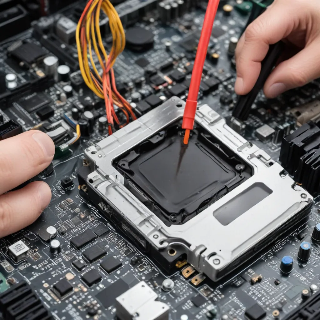 Diagnosing and Repairing Liquid Damaged Computer Hardware