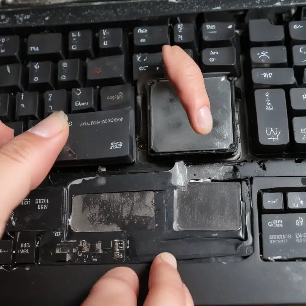 Diagnosing and Repairing Liquid Damaged Laptop Keyboards