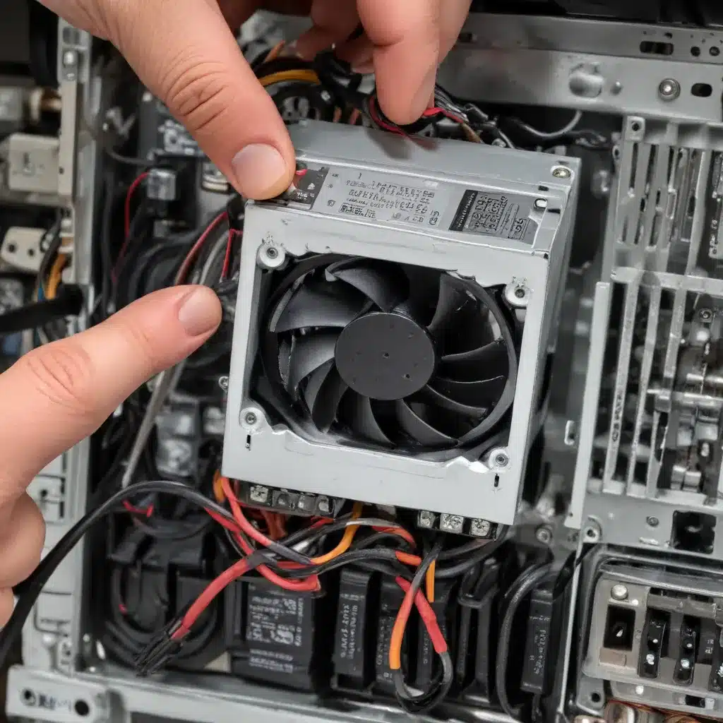 Diagnosing and Replacing a Failing Power Supply Unit