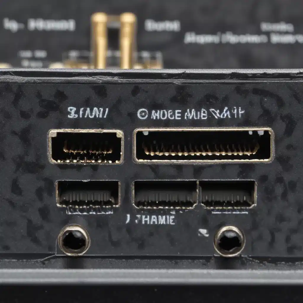 Fixing HDMI Problems