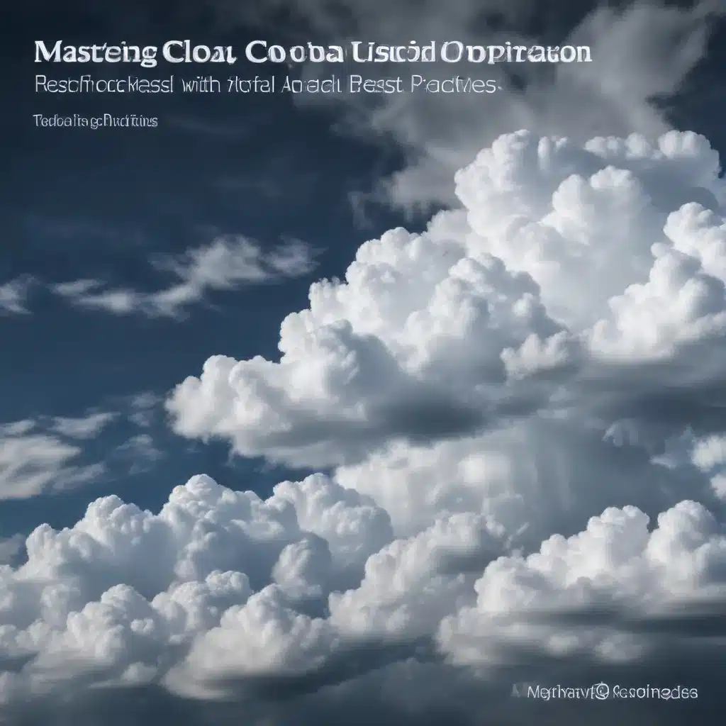 Mastering Cloud Cost Optimization: Techniques and Best Practices