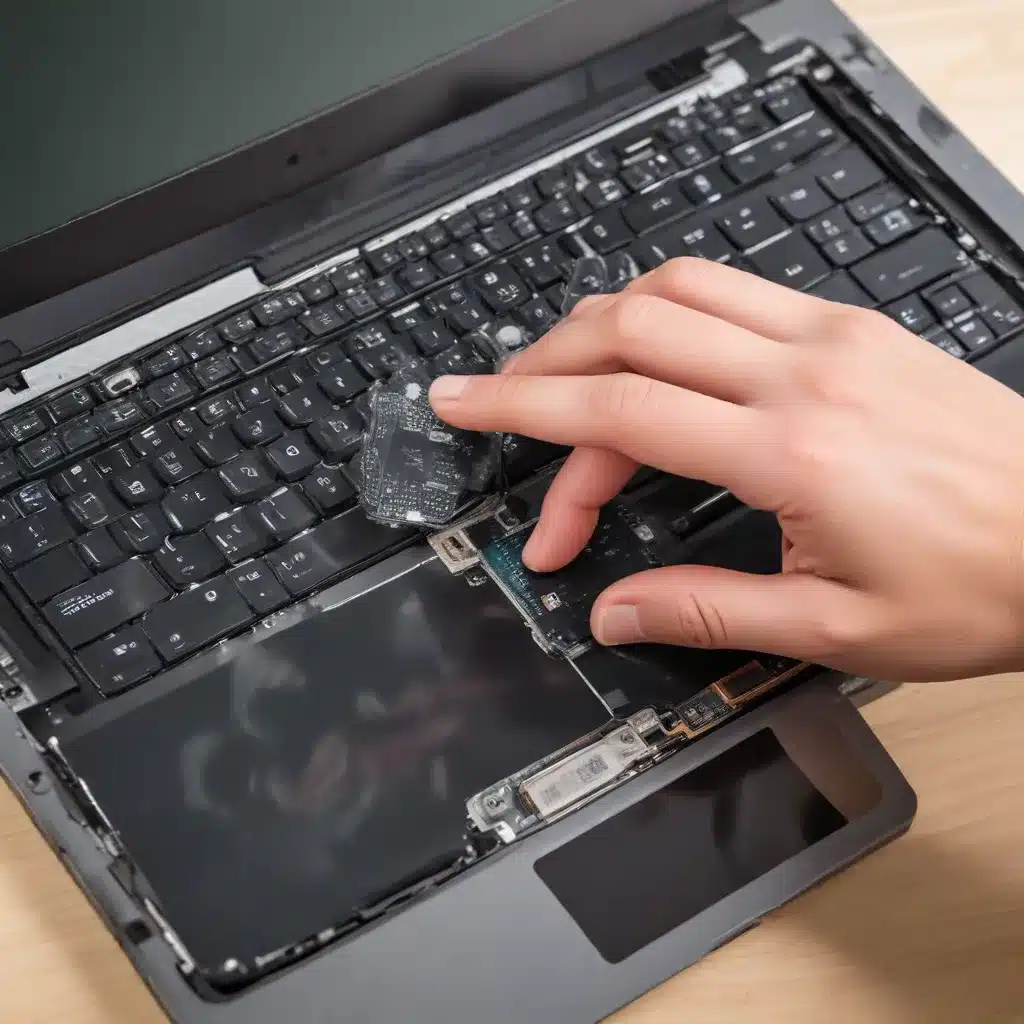 Repairing Physical Damage to Laptop and Tablet Touchscreens