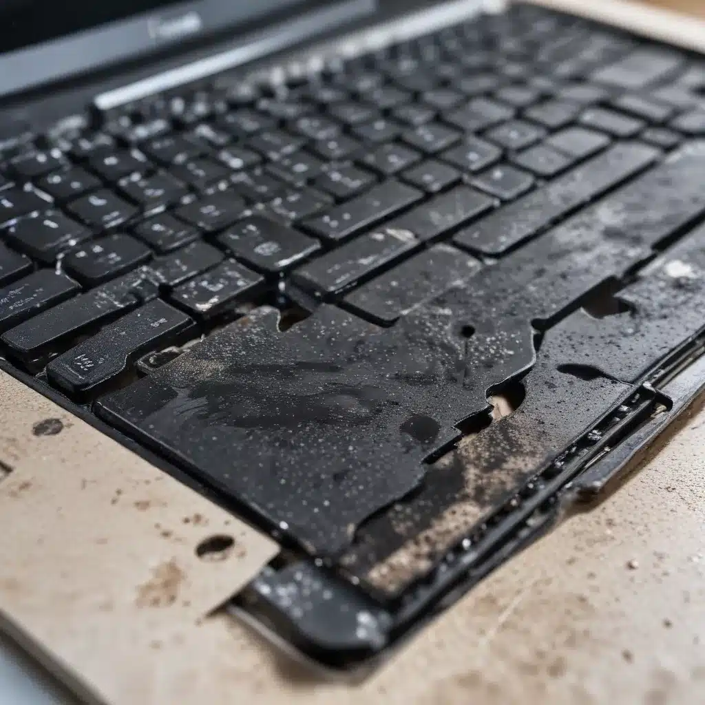 Repairing Water Damage on Laptops and Desktops