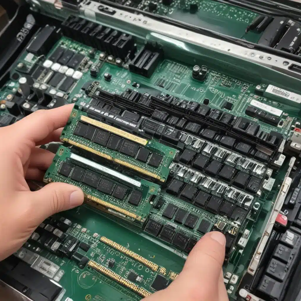 Replacing RAM Modules